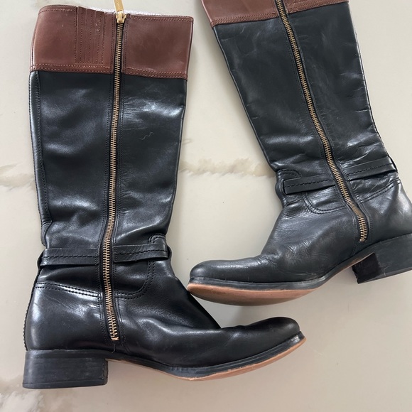 Michael Kors Leather Boots - Picture 3 of 4